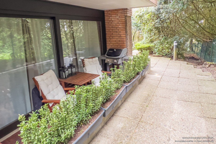 Terrasse Erdgeschosswohnung Bielefeld