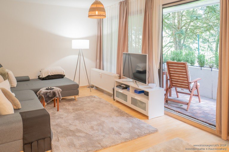 Wohnzimmer Bielefeld Erdgeschosswohnung Ruhig gelegene Zweizimmerwohnung im Bielefelder Westen