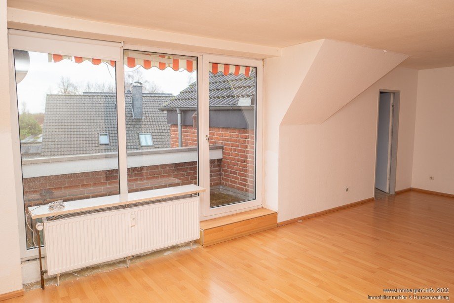 Wohnzimmer Dachgeschosswohnung Bielefeld