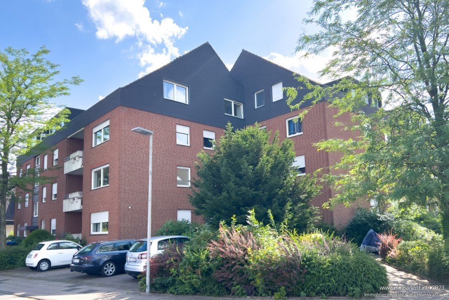 Aussenansicht Dachgeschosswohnung Bielefeld