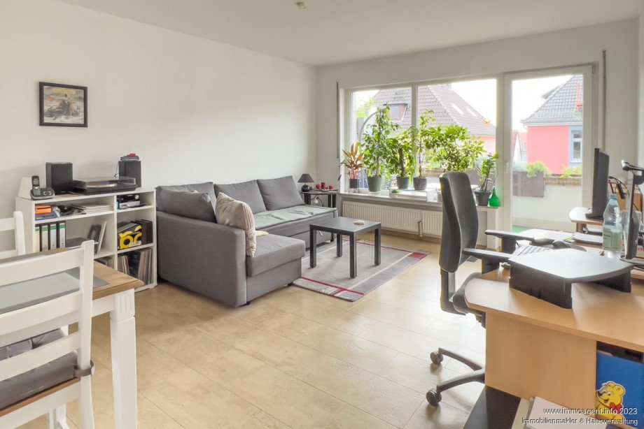 Wohnzimmer Etagenwohnung Bielefeld