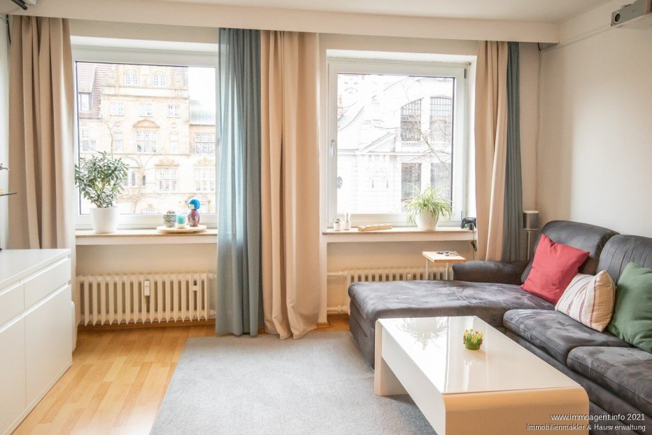 Wohnzimmer Etagenwohnung Bielefeld