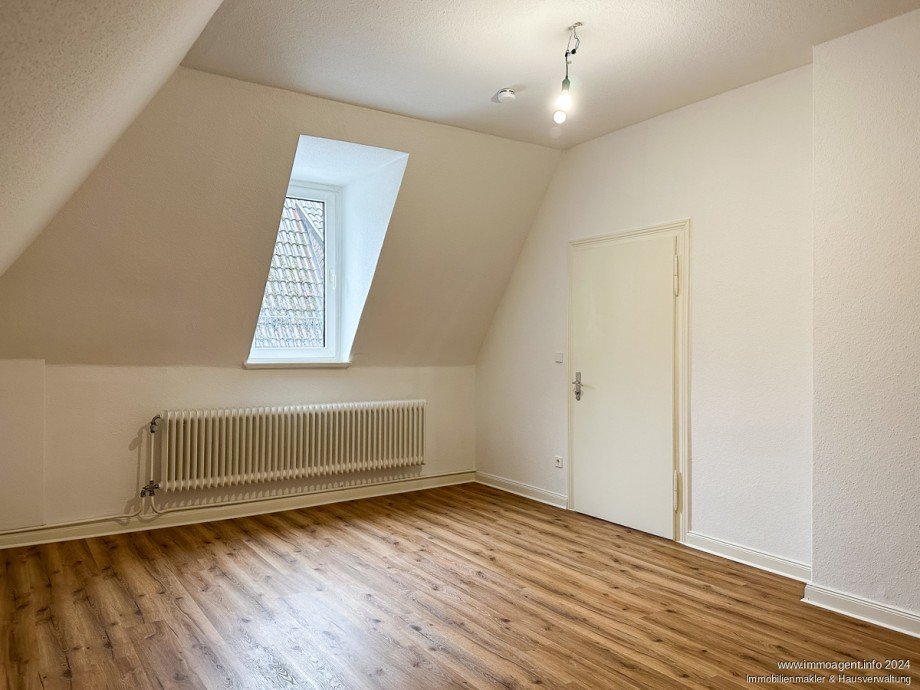 Schlafzimmer Dachgeschosswohnung Bielefeld
