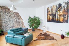 Wohnraum Au�ergew�hnliche Zweizimmerwohnung mit  Loftcharakter  in der Bielefelder Altstadt
