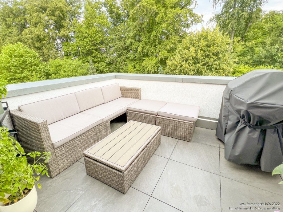 Balkon Dachgeschosswohnung Bielefeld