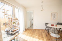 Wohn-/Esszimmer Moderne Dreizimmerwohnung mit Balkon in Bielefeld Schildesche -VERMIETET-