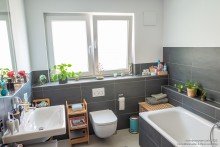 Bad Moderne Dreizimmerwohnung mit Garten in Bielefeld-Schildesche -VERMIETET-