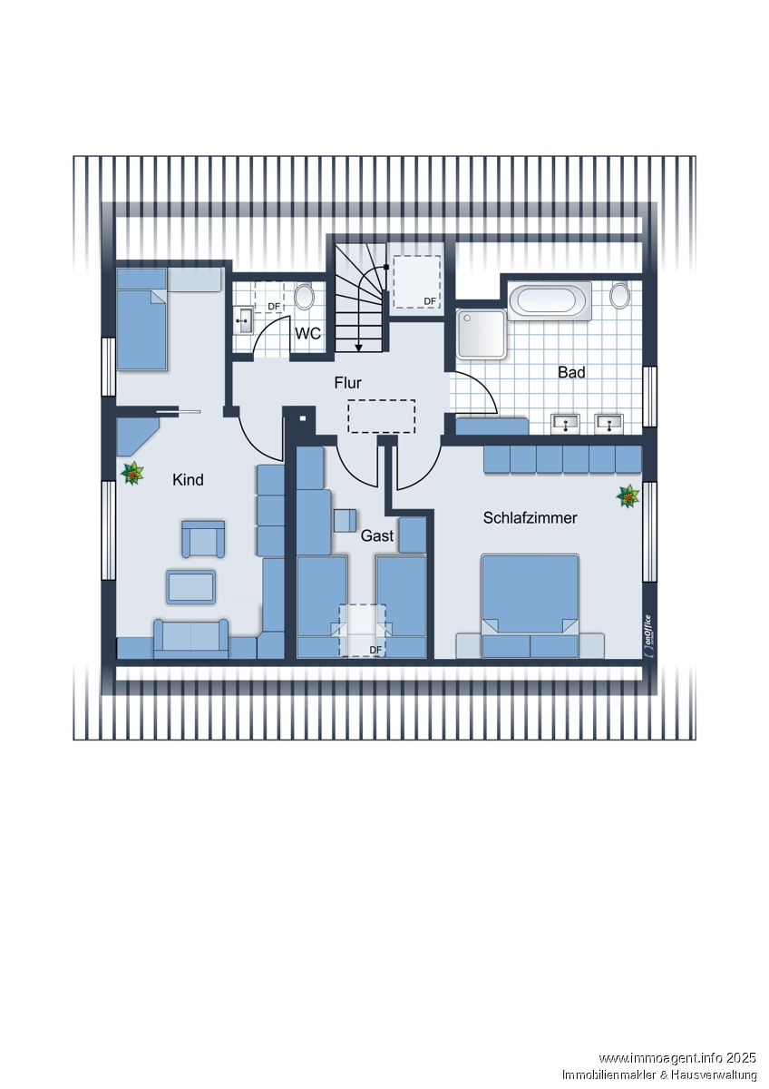25442_Grundriss DG Einfamilienhaus Leopoldsh�he