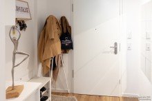 Flur Garderobe Attraktive, barrierefreie Zweizimmerwohnung im Erdgeschoss mit Terrasse in moderner Stadtvilla