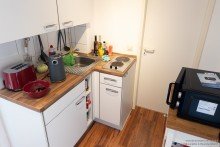 K�chenbereich Optimal f�r Kapitalanleger - Studierendenappartment in Bielefeld-Dornberg -VERKAUFT-