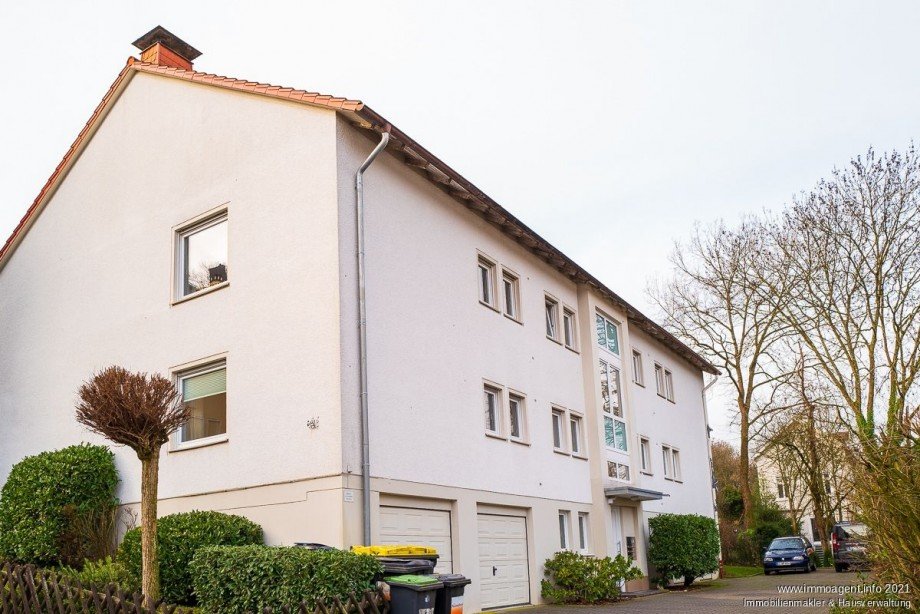 Hausansicht Dachgeschosswohnung Bielefeld