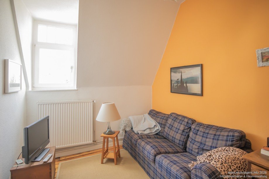 Wohnzimmer Dachgeschosswohnung Bielefeld