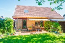 Ansicht vom Garten Gem�tliches Einfamilienhaus mit d�nischem Charme -VERKAUFT-