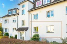 Au�enansicht vorne Ruhig gelegene Eigentumswohnung mit gro�em S�dbalkon in Bielefeld-Brackwede -VERKAUFT-