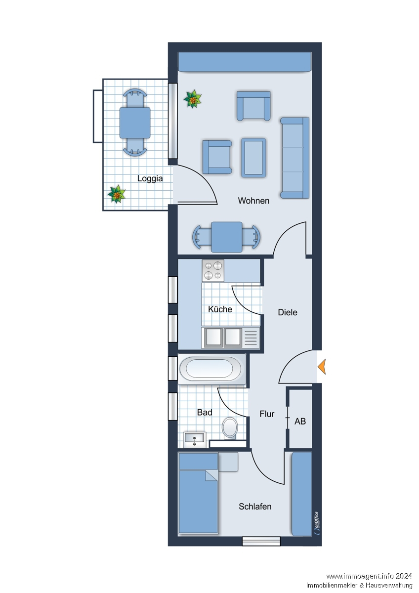 Grundriss Etagenwohnung Bielefeld