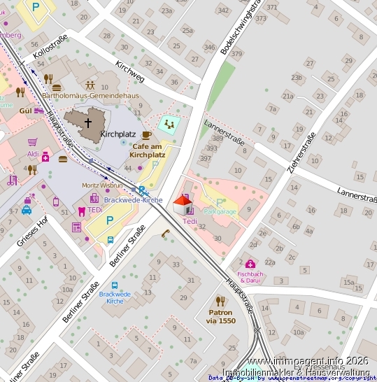 Lageplan Etagenwohnung Bielefeld