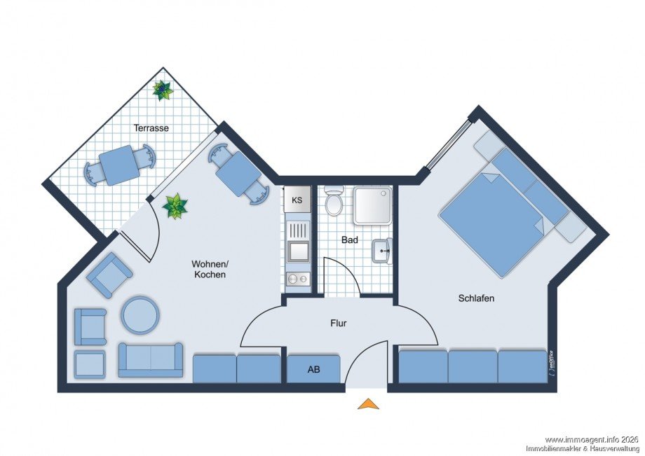 Grundriss Etagenwohnung Bielefeld