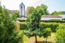 Blick vom Balkon KEINE K�UFERPROVISION - Ruhig gelegene Doppelhaush�lfte zentral in Schildesche -VERKAUFT-