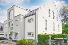 Hausansicht Moderne Vierzimmerwohnung im Bielefelder Westen mit kleinem Garten in Uni-N�he -VERMIETET-