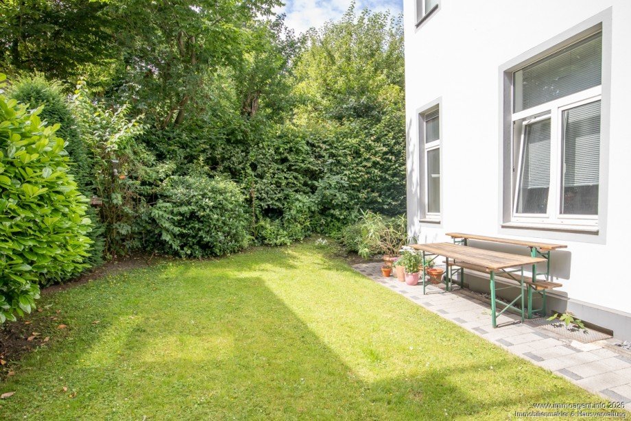 Gemeinschaftsgarten Dachgeschosswohnung Bielefeld