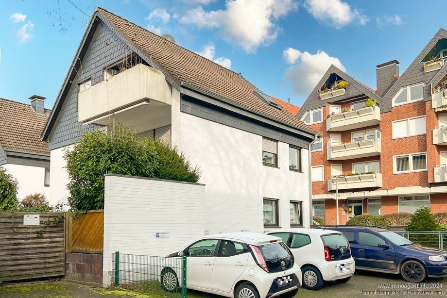 Au�enansicht Mehrfamilienhaus Bielefeld