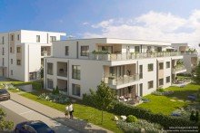 Visualisierte Planung Attraktive Erdgeschosswohnung mit zwei Zimmern nahe der Universit�t -VERMIETET-