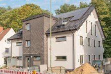 Ansicht Neubaudachgeschosswohnung in Unin�he