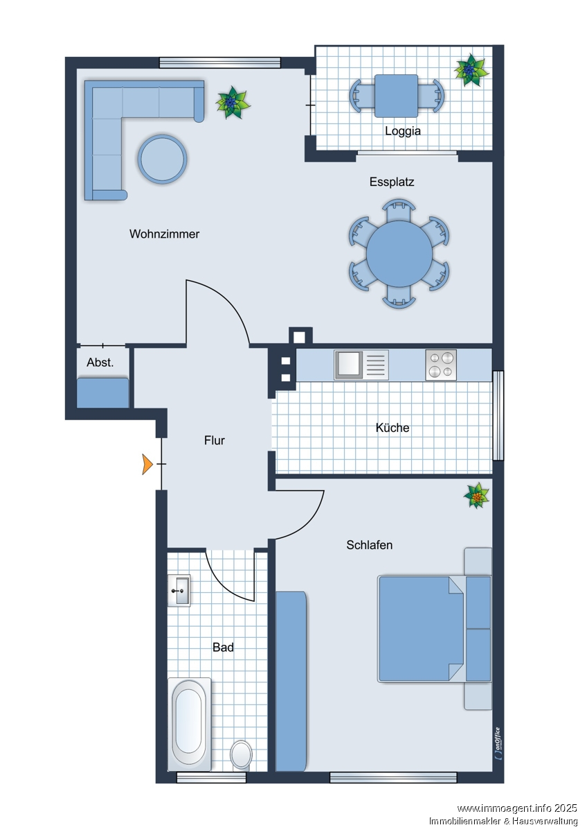 Grundriss Etagenwohnung Bielefeld