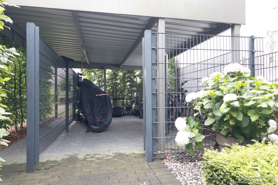 Fahrradport Dachgeschosswohnung Bielefeld