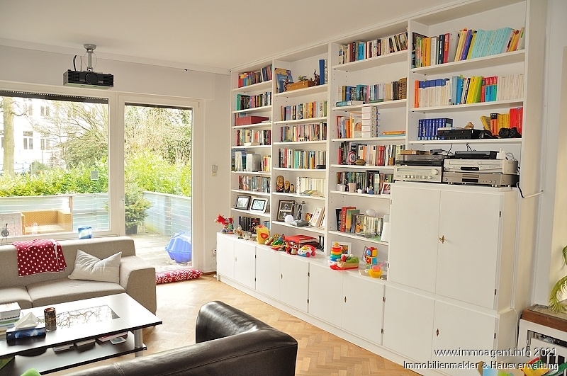 Wohnzimmer Erdgeschosswohnung Bielefeld