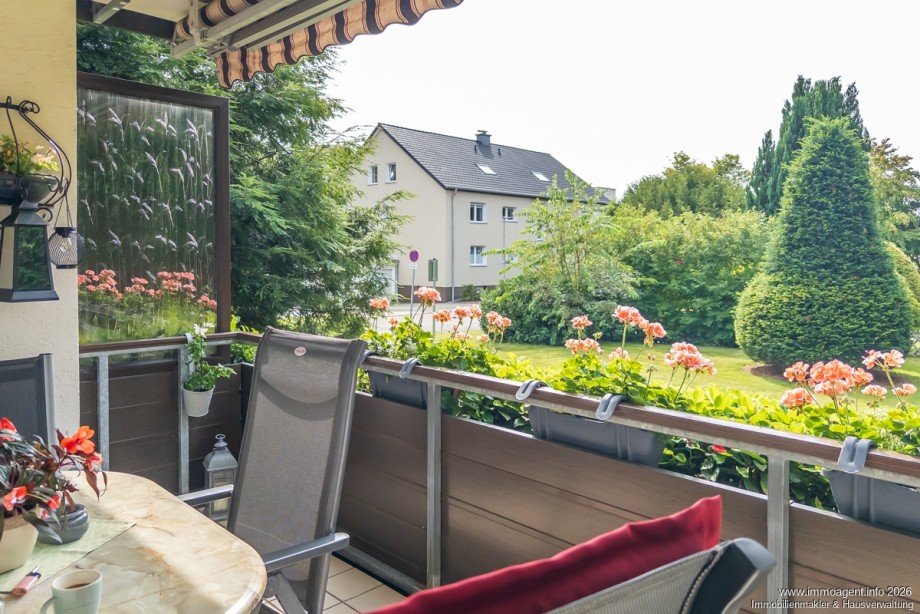 Loggia Erdgeschosswohnung Bielefeld