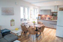 Wohn-/Esszimmer Moderne Erdgeschosswohnung in Bielefeld-Heepen -VERMIETET-