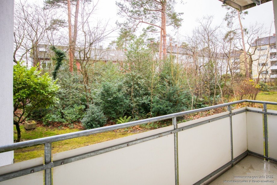 Balkon Erdgeschosswohnung Bielefeld