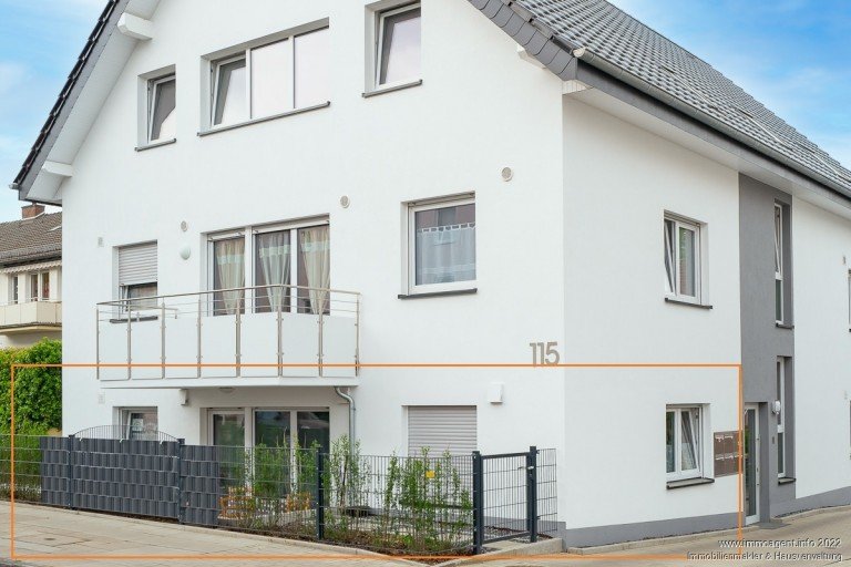 Au�enansicht Bielefeld Erdgeschosswohnung Kleine Dreizimmerwohnung mit Terrasse in Bielefeld-Schildesche -VERMIETET-