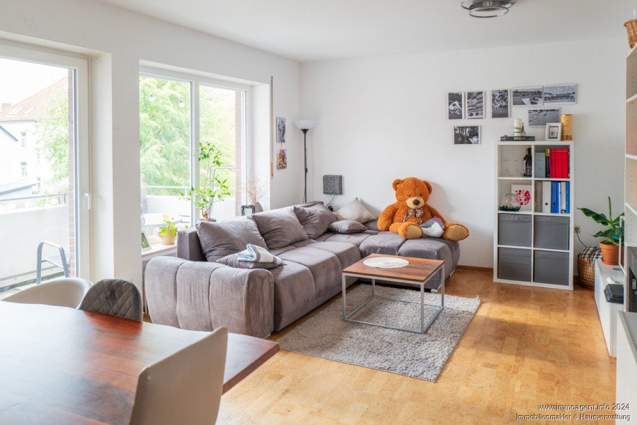 Wohnzimmer Etagenwohnung Bielefeld