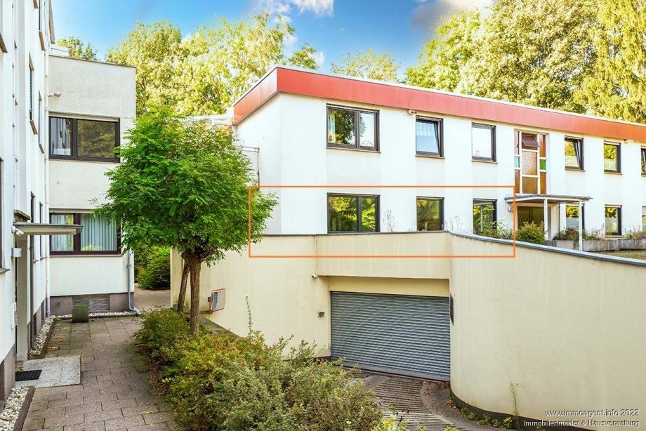 Au�enansicht vorne Etagenwohnung Bielefeld