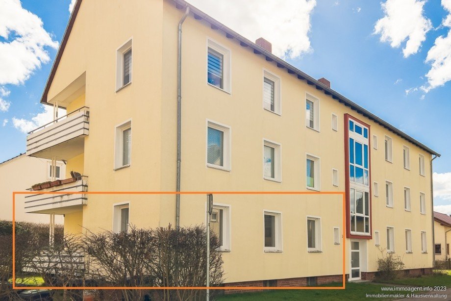 Ansicht Erdgeschosswohnung Bielefeld