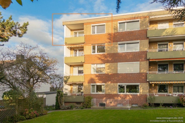 Ansicht Bielefeld Etagenwohnung �ber den D�chern von J�llenbeck - f�r Selbstnutzer oder Kapitalanleger -VERKAUFT-