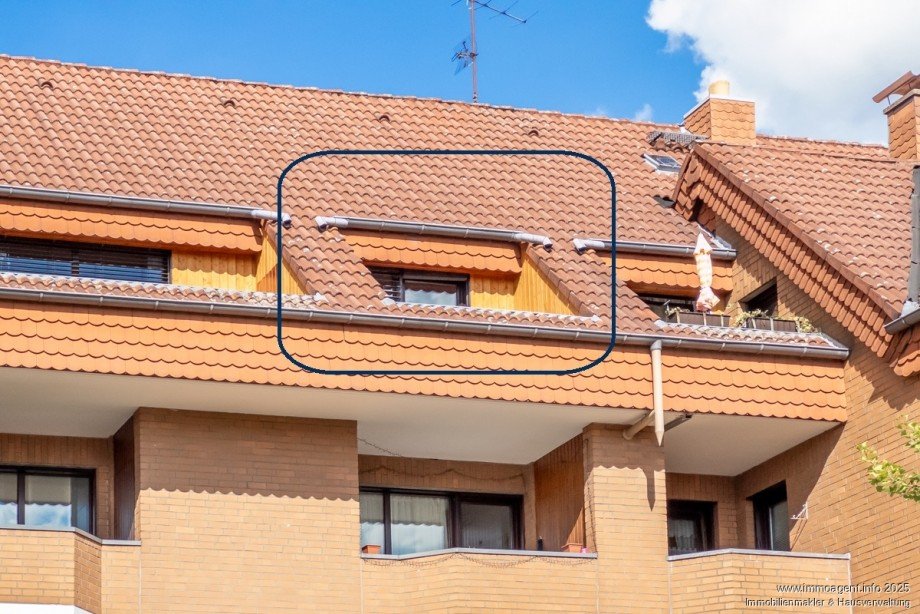 Ansicht Dachgeschosswohnung Bielefeld