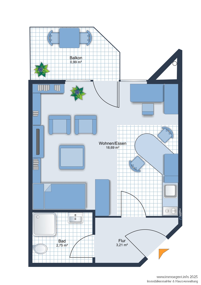 Grundriss Etagenwohnung Bielefeld