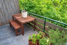 Balkon Gro�z�gige Altbauwohnung mit Balkon nahe dem Rathaus -VERMIETET-