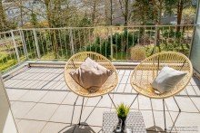 Balkon Ruhig gelegene Eigentumswohnung mit gro�em S�dbalkon in Bielefeld-Brackwede -VERKAUFT-