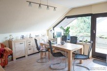Wohnzimmer Kleine SinglewohnungIn Bielefeld-Ubbedissen (nur mit Wohnberechtigungsschein)