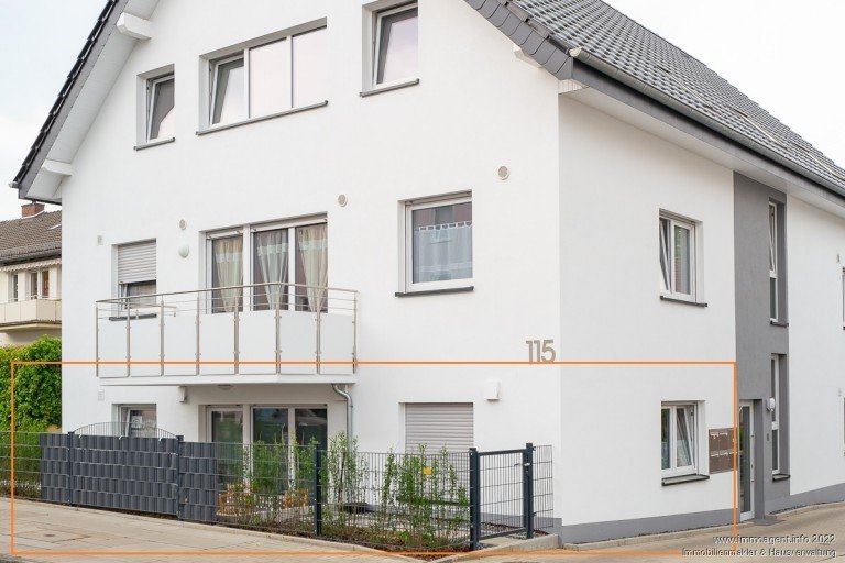 Au�enansicht Bielefeld Erdgeschosswohnung Kleine Dreizimmerwohnung mit Terrasse in Bielefeld-Schildesche -VERMIETET-
