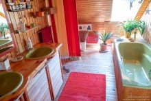 Badezimmer Gem�tliches Einfamilienhaus mit d�nischem Charme -VERKAUFT-