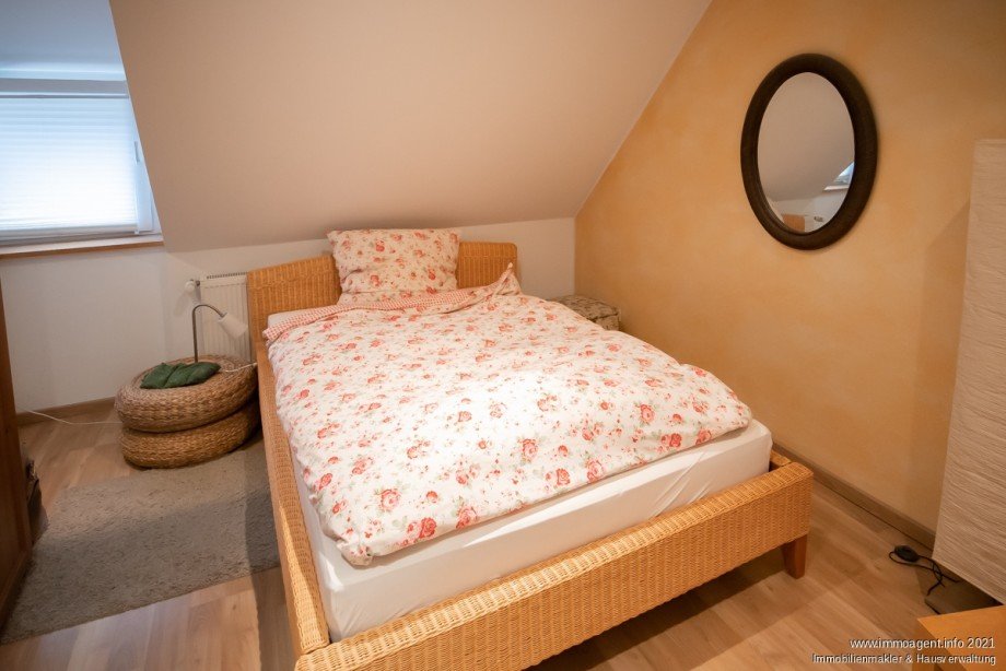 Schlafzimmer Dachgeschosswohnung Bielefeld