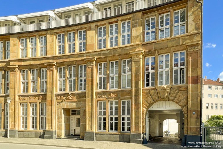 Geb�udeansicht Bielefeld Erdgeschosswohnung Kleines Appartement in der Bielefelder Altstadt