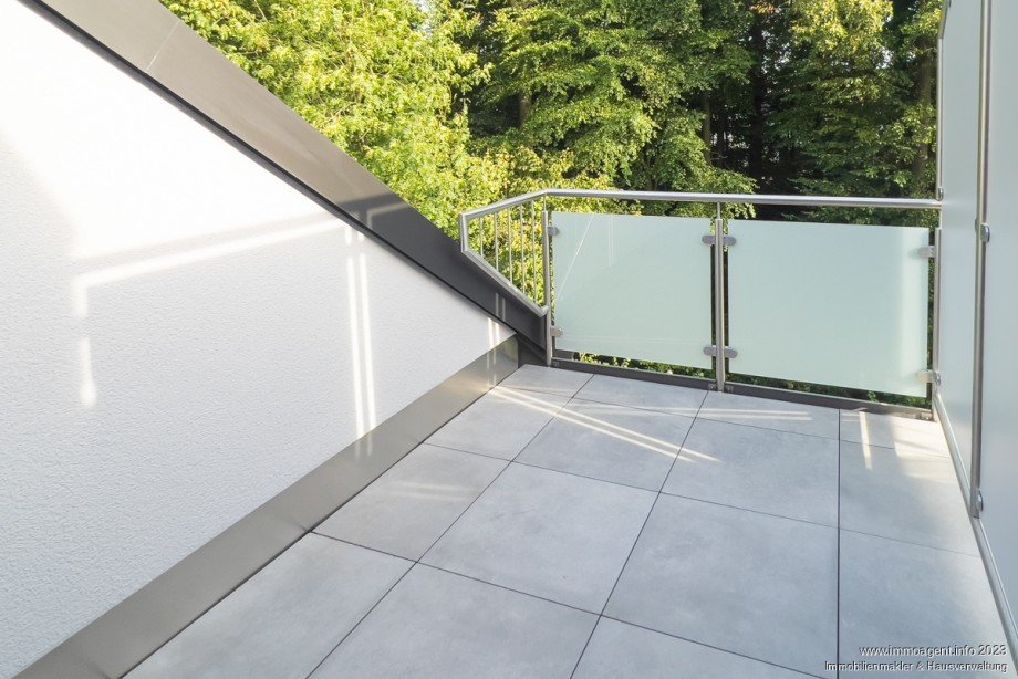 Dachterrasse Dachgeschosswohnung Bielefeld