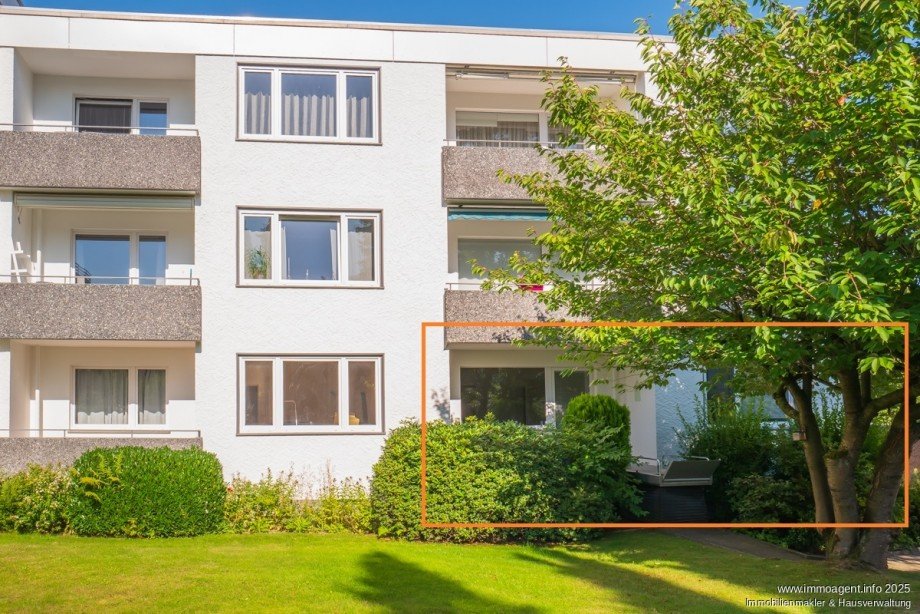 Ansicht Erdgeschosswohnung Bielefeld