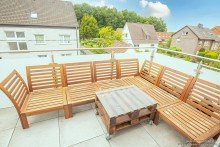 Balkon Attraktive Dachgeschosswohnung in Heepen - VERMIETET -
